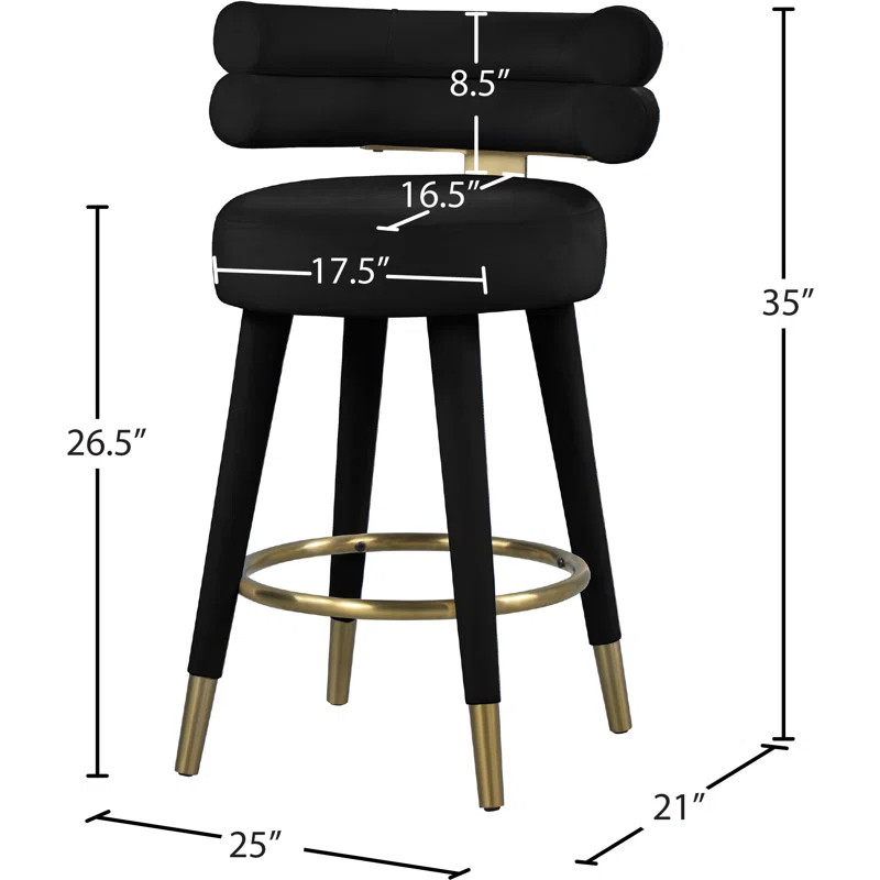 Reimers 26.5'' Counter Stool | Wayfair North America