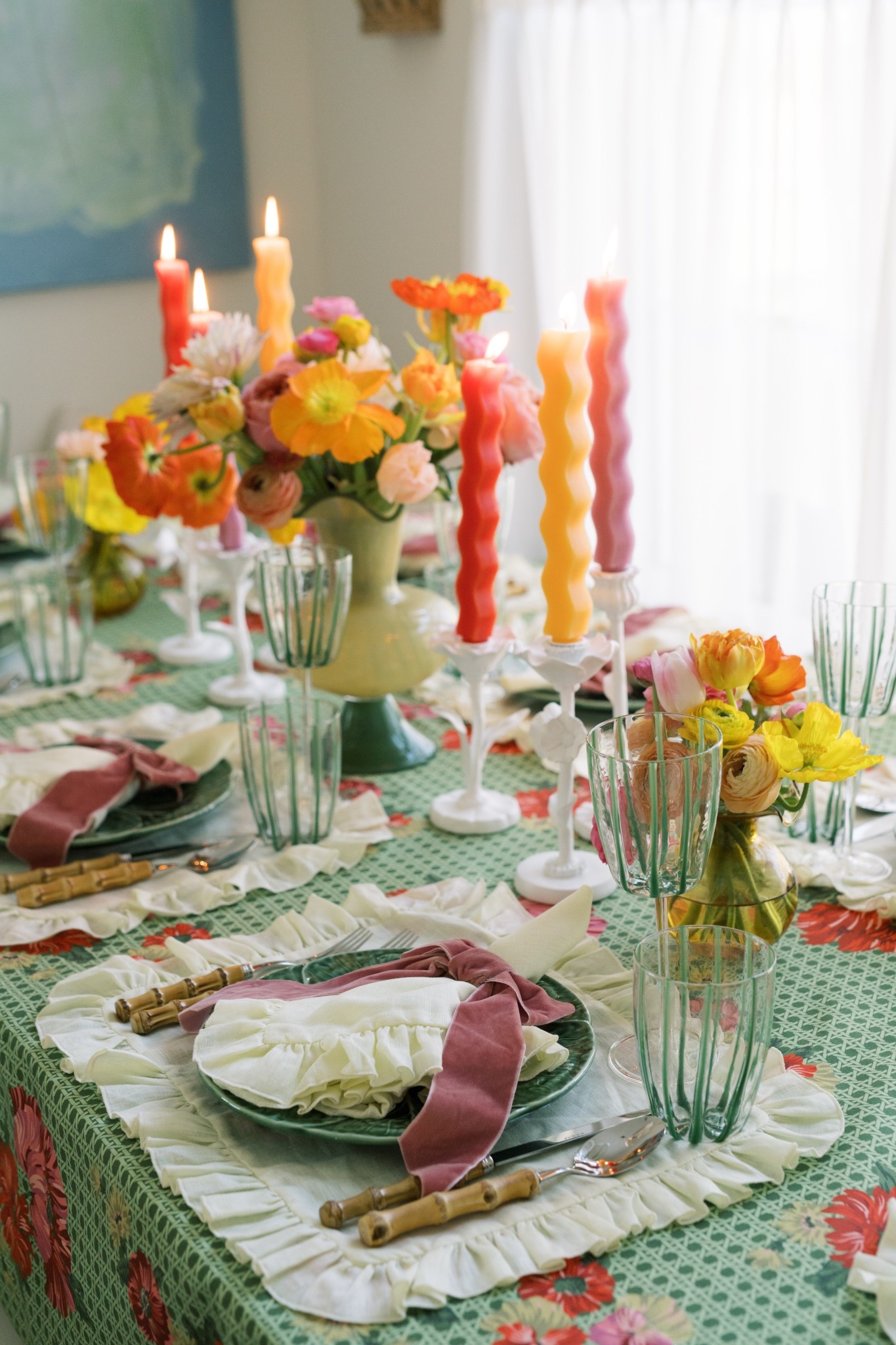 Palm Royale tablescape 💖

#LTKHome #LTKStyleTip #LTKFindsUnder100