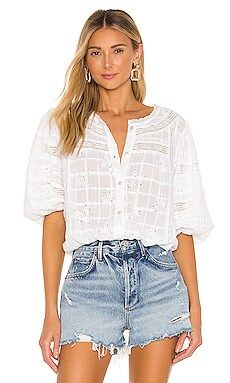 Sanctuary Country Lane Heirloom Blouse in Embroidered White from Revolve.com | Revolve Clothing (Global)