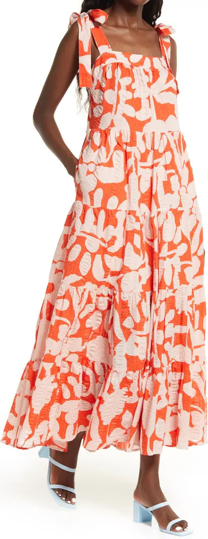 Nordstrom Cristina Martinez Print Tiered Sundress | Nordstrom | Nordstrom