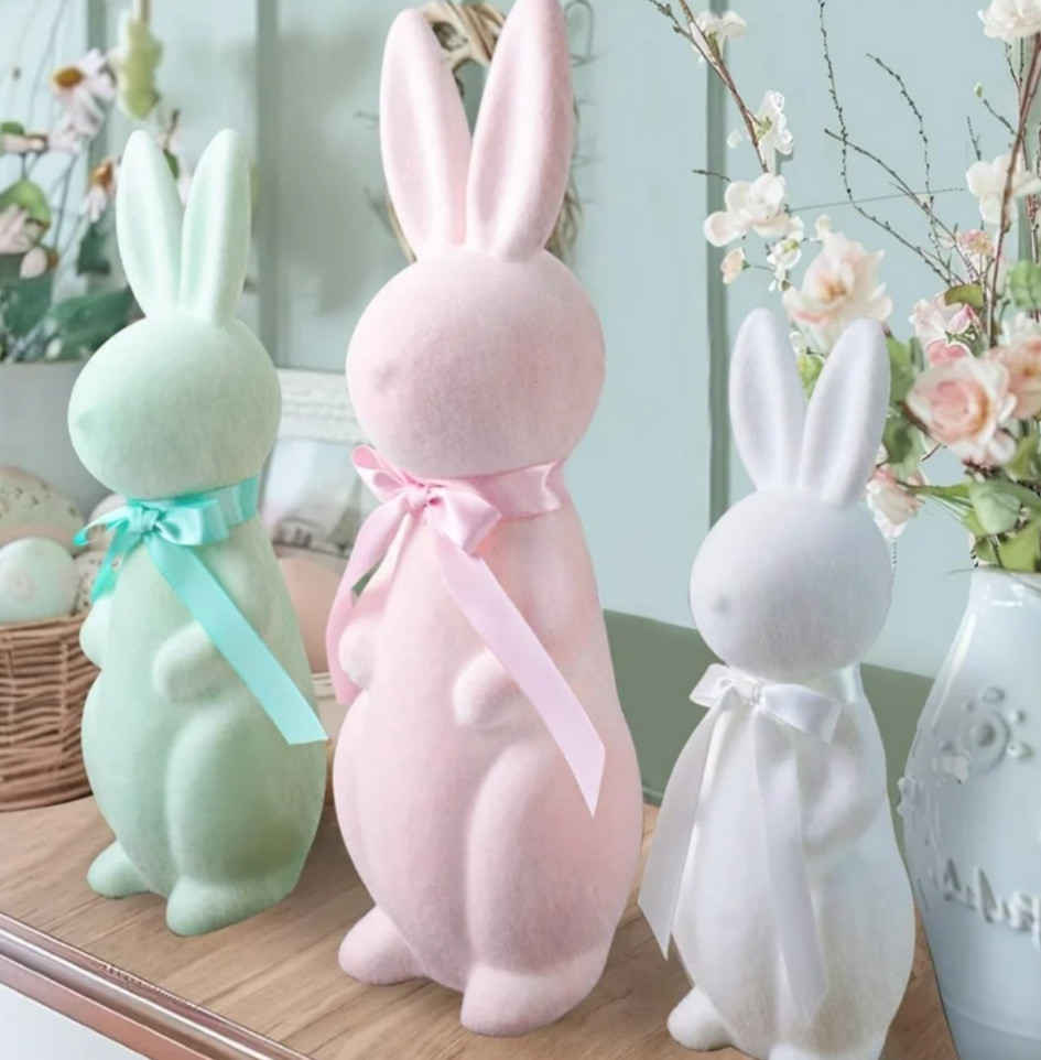 Flocked bunnies are back at Walmart #walmart

#LTKSpring #LTKSeasonal #LTKHome