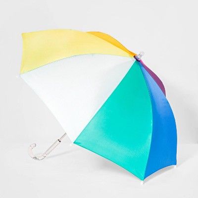 Girls' Color Block Stick Umbrella - Cat & Jack™ | Target