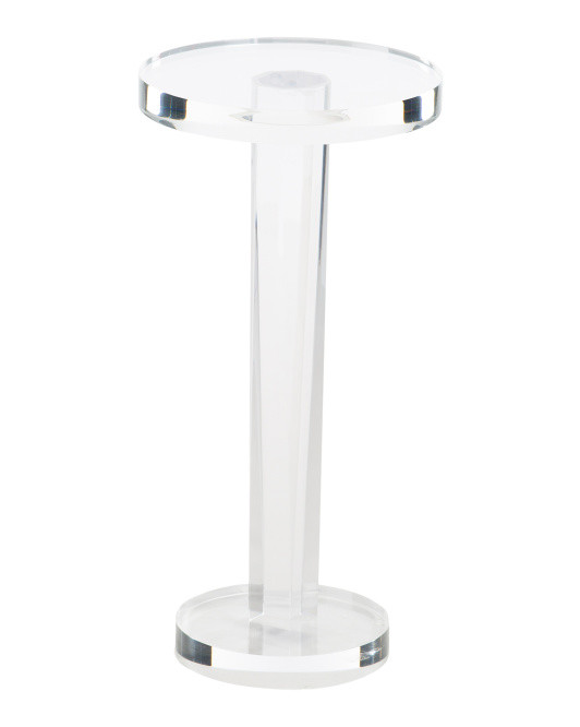 22in Acrylic Luxury Drink Table | Furniture & Lighting | Marshalls | Marshalls