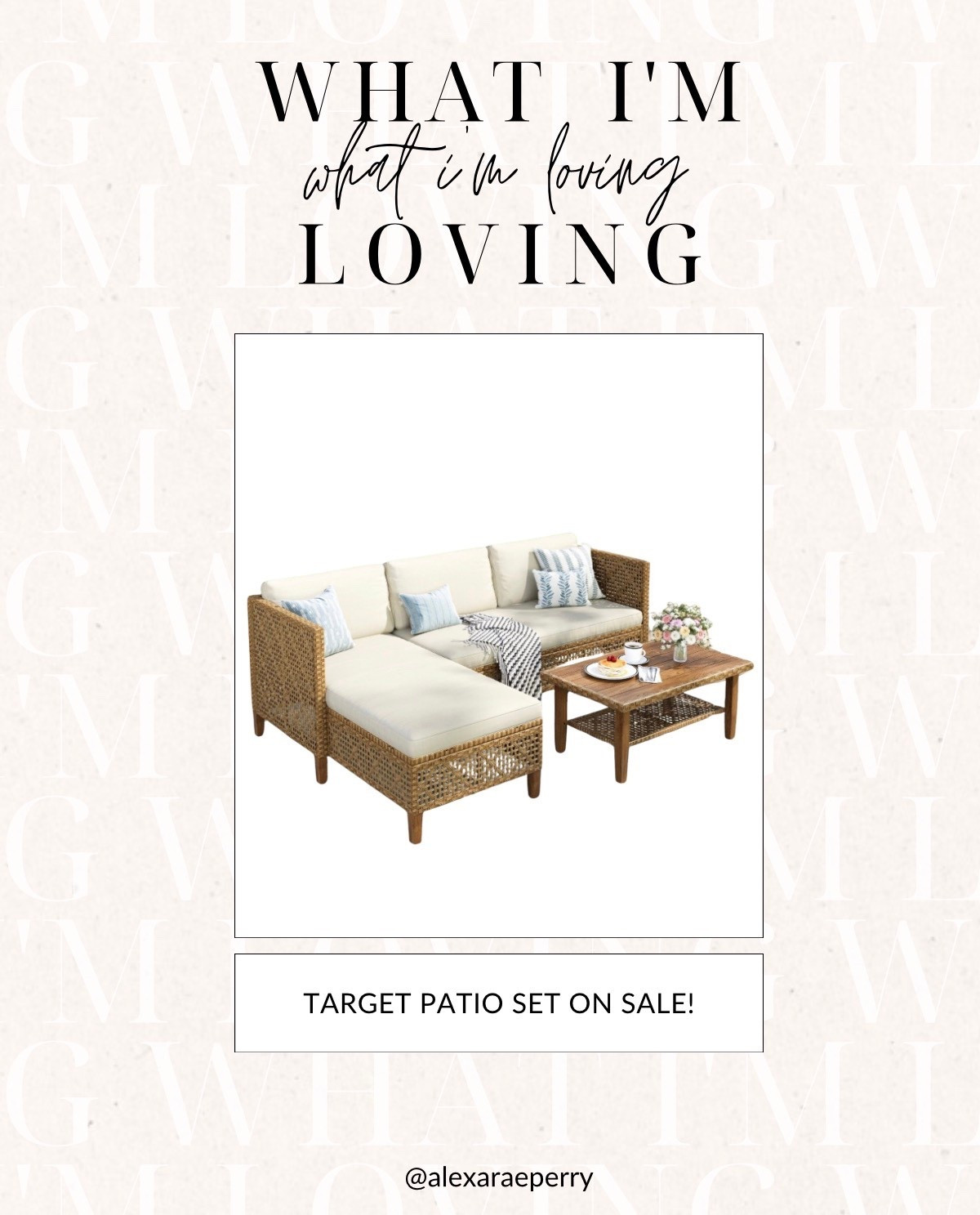 Patio set on sale!! ☀️

#LTKSpringSale #LTKSaleAlert #LTKSeasonal