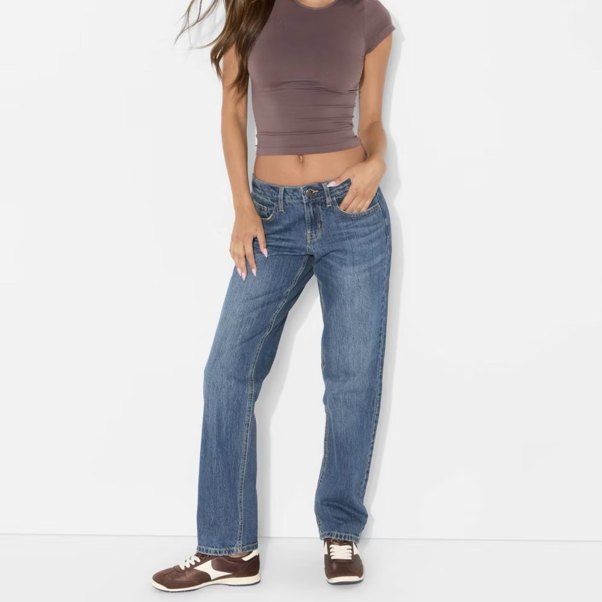Straight jeans on sale TODAY ONLY! 

TTS — size up if between! 

#LTKCyberWeek #LTKmomlife #LTKSaleAlert