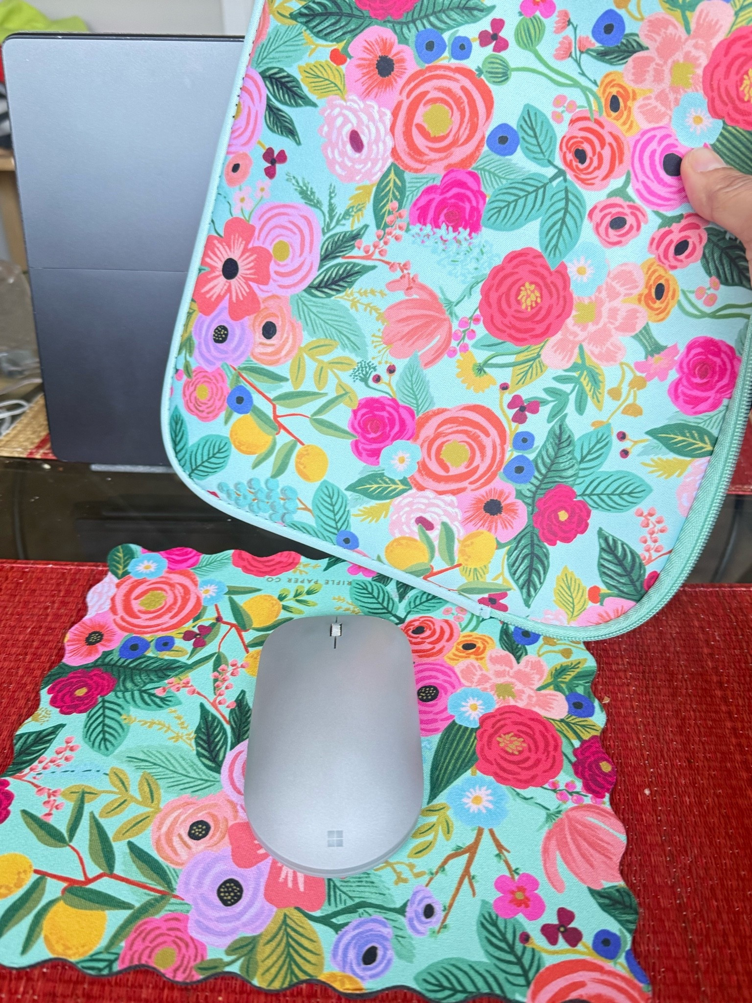 Beautiful laptop carrier with a match mouse pad I found @target #worklife #computer #office

#LTKU