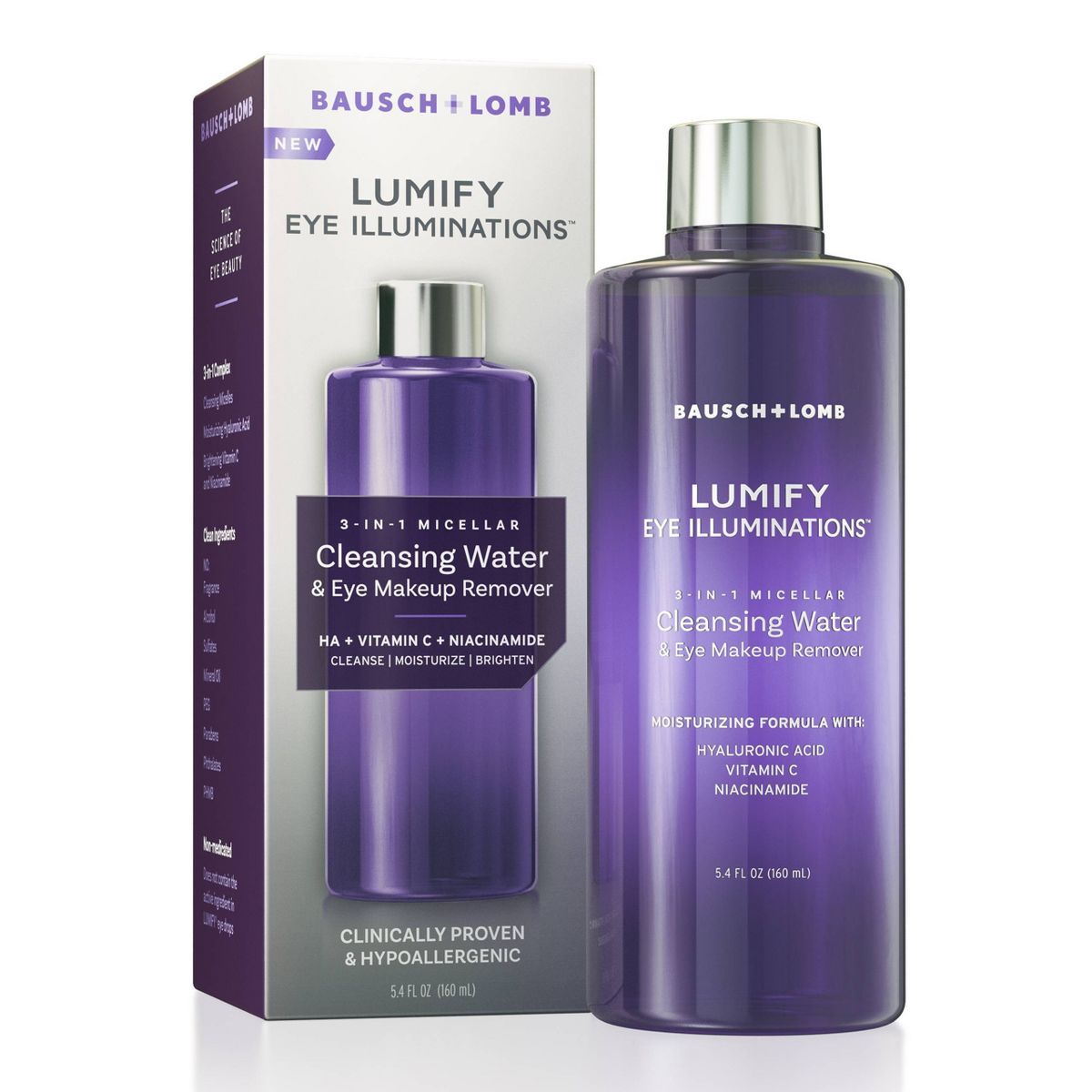 Lumify Eye Illuminations Makeup Remover & Cleanser - 5.4 fl oz | Target
