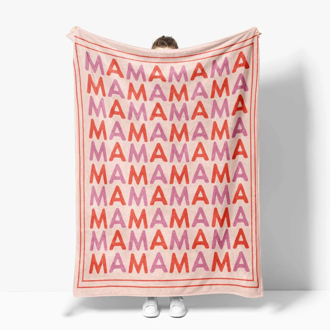 Personalized Blanket | Color Name Block | Caden Lane