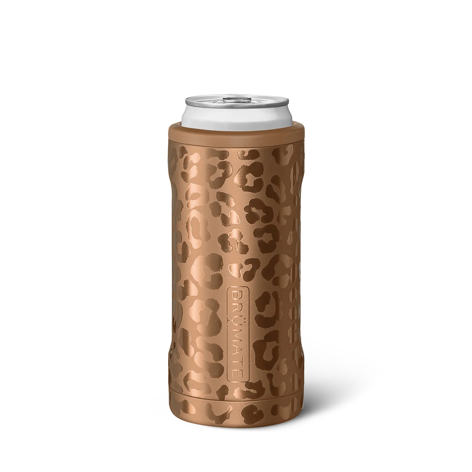 Hopsulator Slim | Gold Leopard | 12oz Slim Cans | BruMate