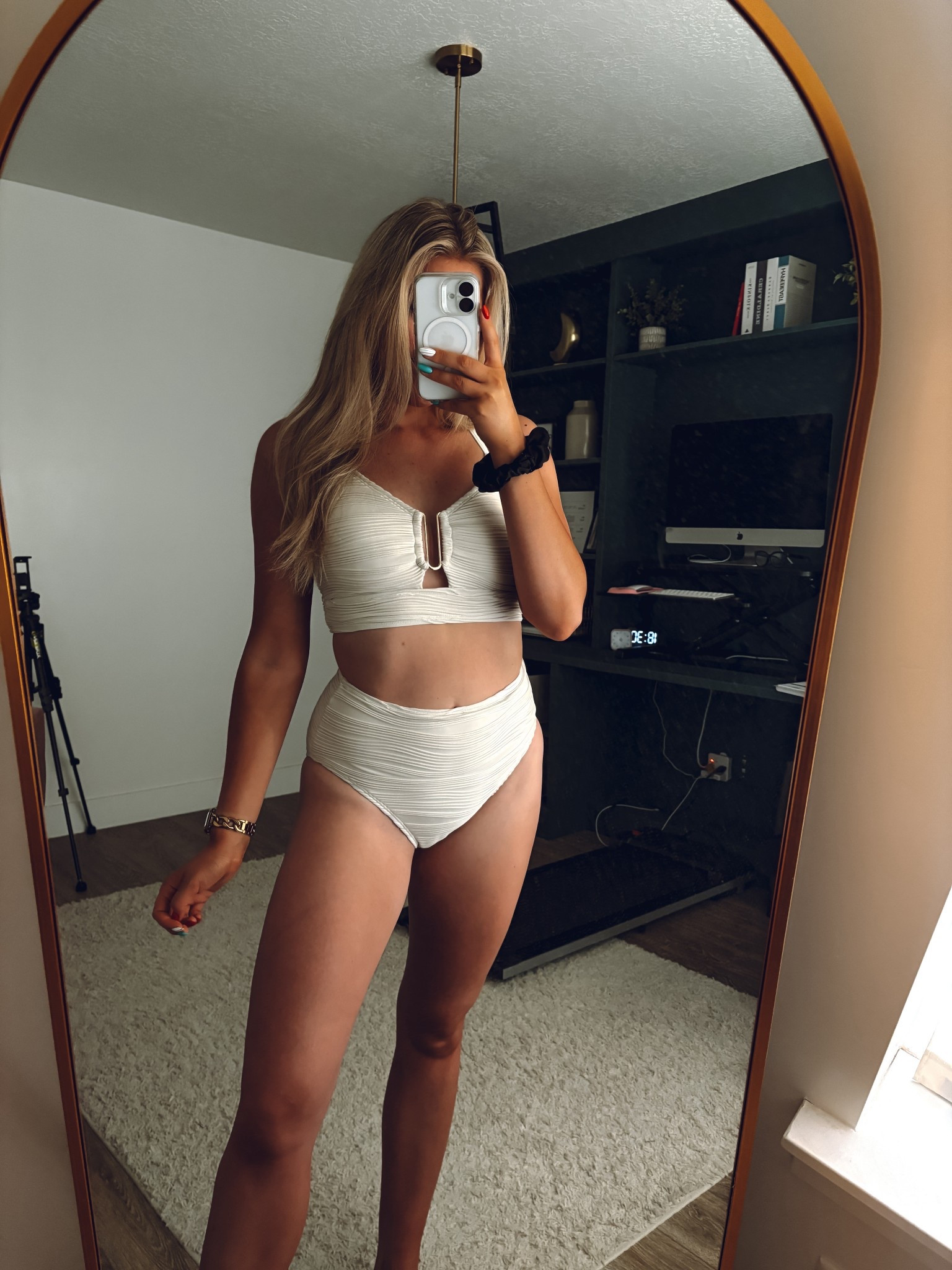high waisted swimsuit! comes in lots of colors!! true to size 

| swimsuit | womens swim | high waisted bikini | beige swimsuit 

#LTKSwim #LTKSeasonal #LTKSummerEdit