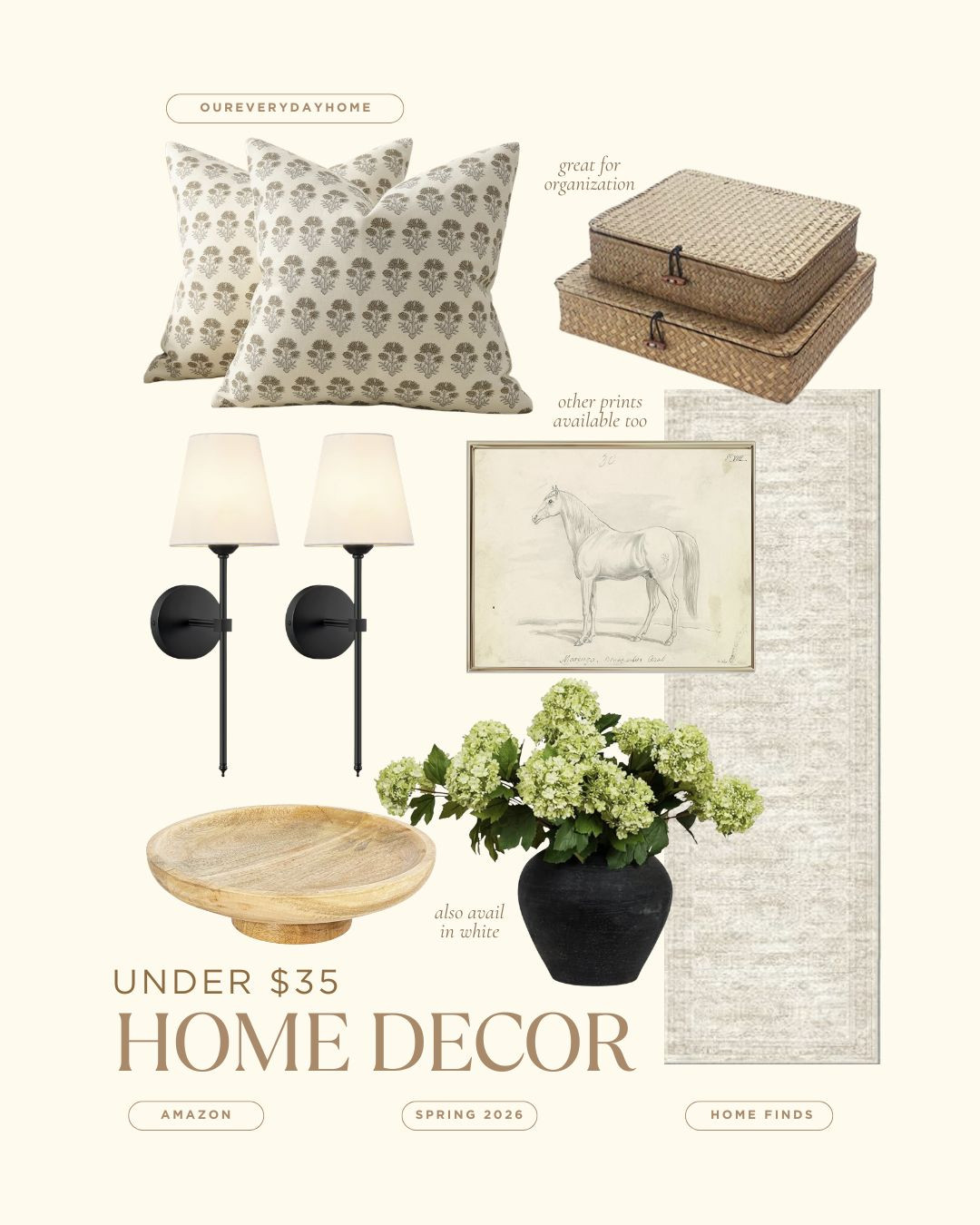 Found these cozy home essentials on Amazon! Perfect for a fresh new look that is affordable and under $35!  

 #LTKSeasonal #LTKHome #LTKSaleAlert