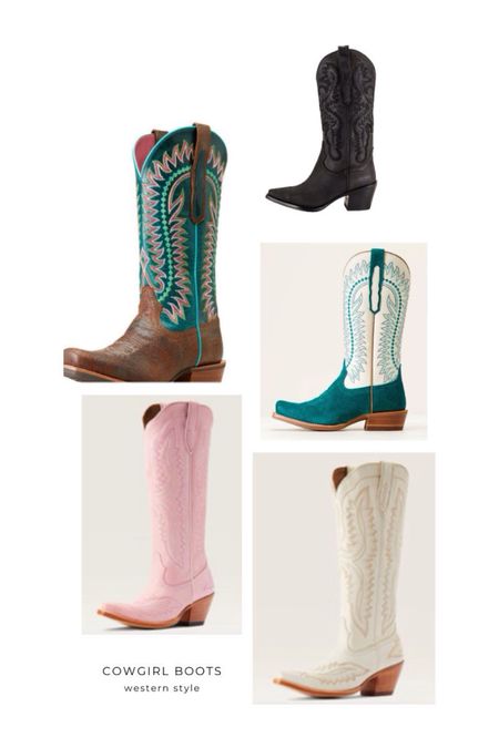 Western style *country boots *country concert shoes 

#LTKFestival #LTKShoeCrush #LTKGiftGuide