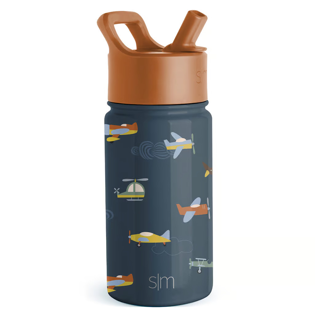 Summit Kids Water Bottle with Straw Lid | Simple Modern