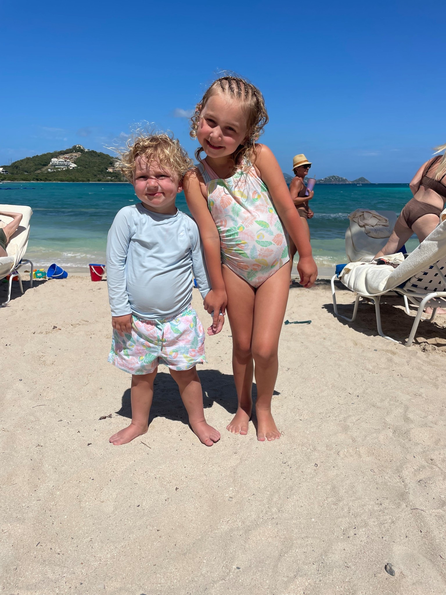 Shop kids swim (Tripp also matching: not pictured😂) another cute matching swim sibling set from the Beaufort Bonnet company !

TTS-click below to shop!

Swim | sibling set | palm tree | florals | swim shorts | shirt | rashguard | swim suit | one piece | long sleeve | shorts | beach | pool | sand | toddler | kid | baby



#LTKKids #LTKStyleTip #LTKBaby