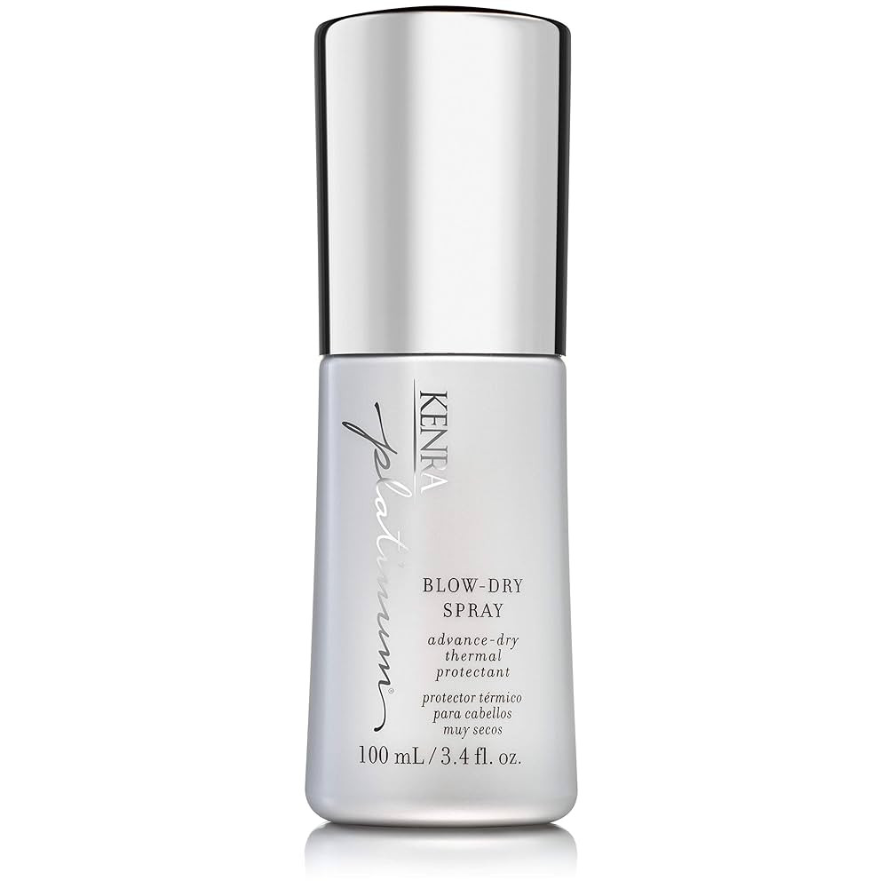 Kenra Platinum Blow-Dry Spray | Time-Saving Heat Protectant | Detangles, Smooths, and Softens | E... | Amazon (US)