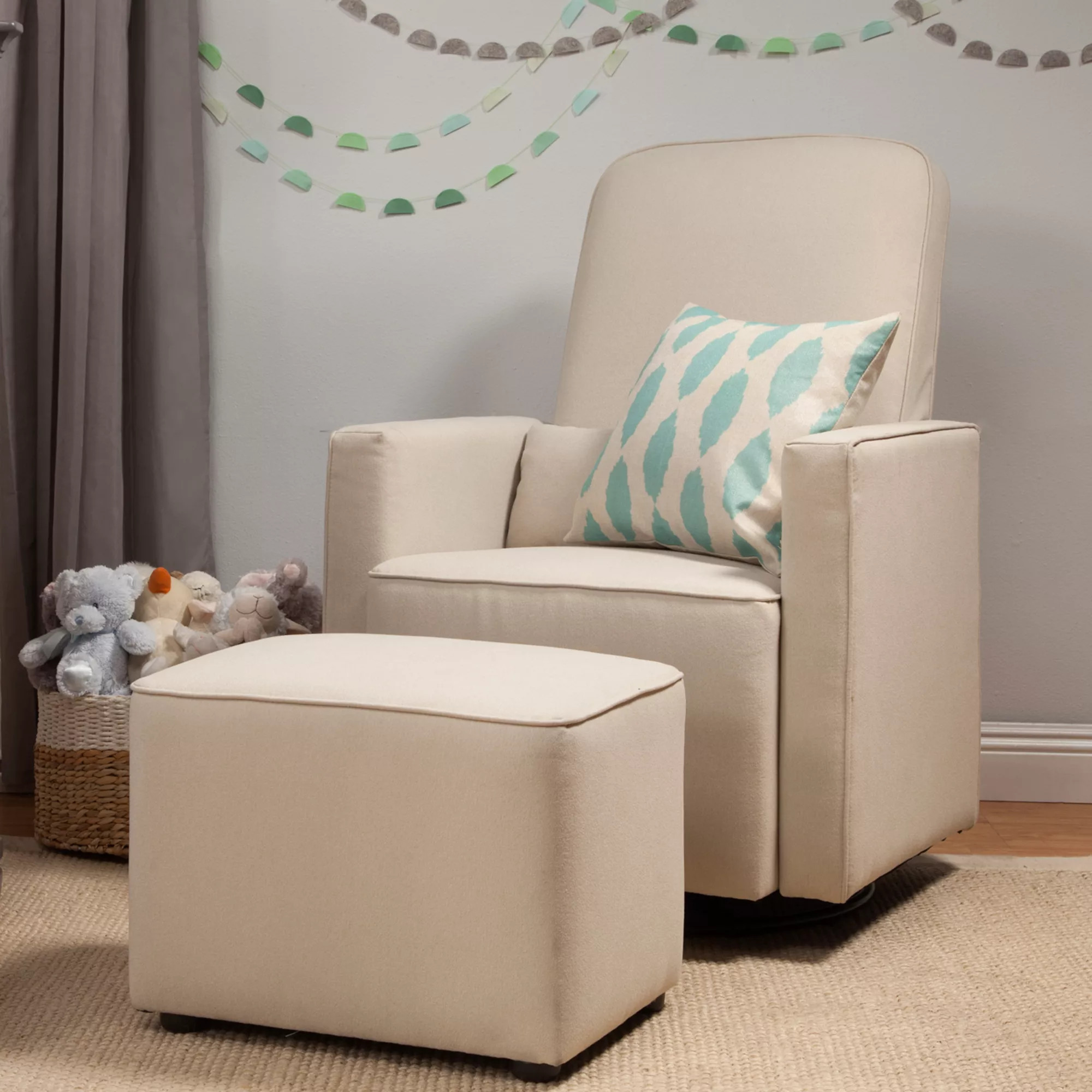DaVinci Olive Glider Chair & Ottoman Set | Kohl's