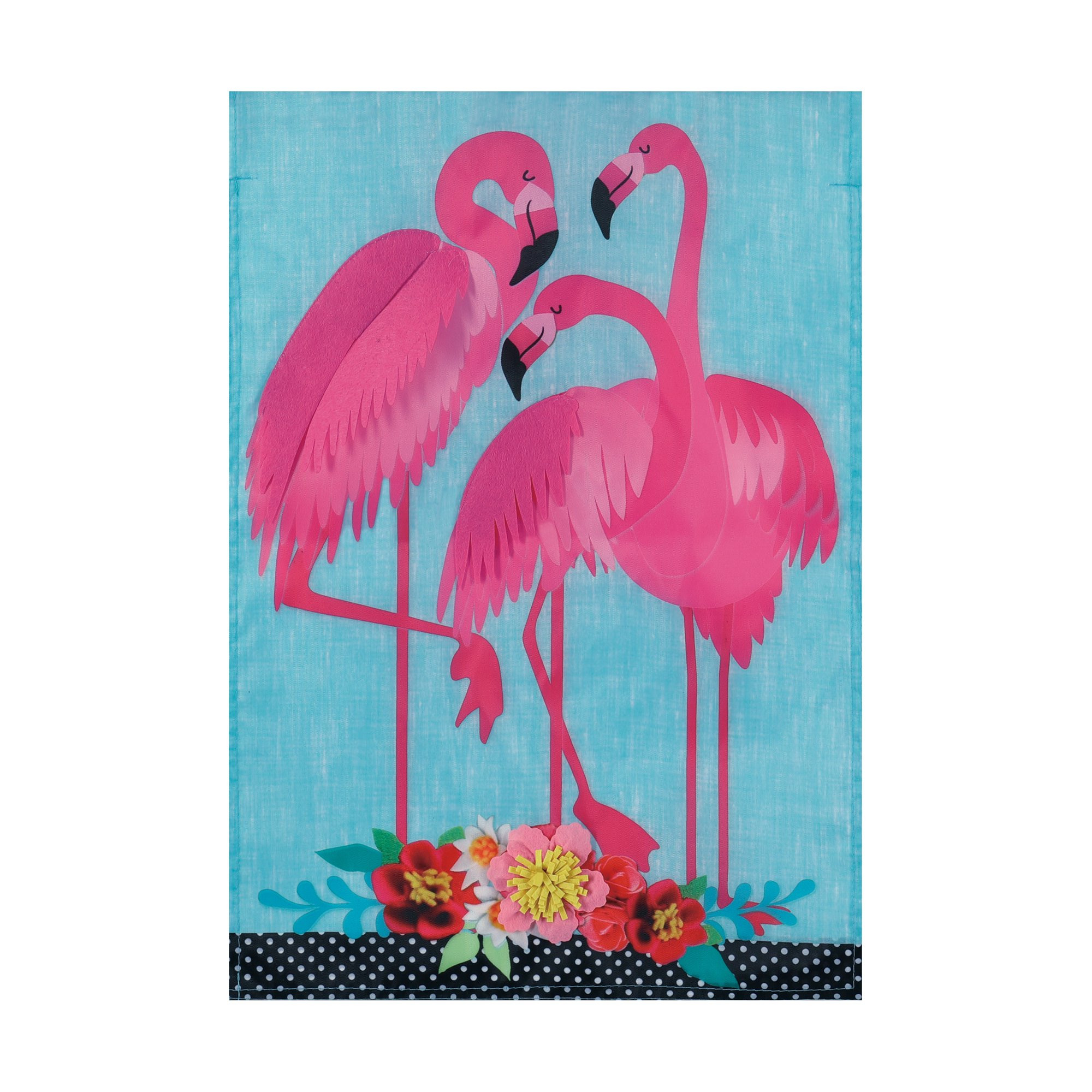 Meadow Creek Flamingos Garden Flag - Walmart.com | Walmart (US)