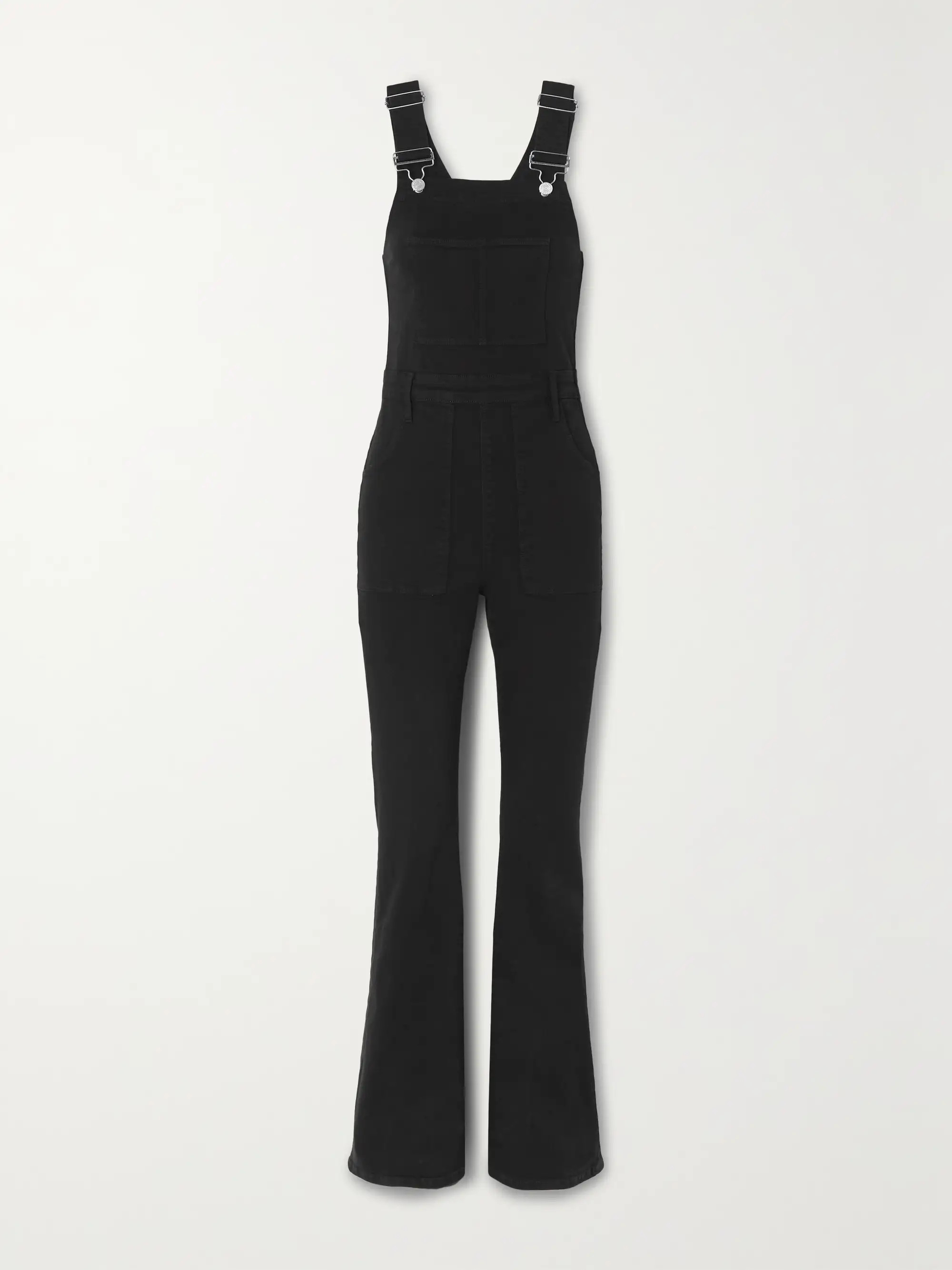 Le High Flare denim overalls | NET-A-PORTER (UK & EU)