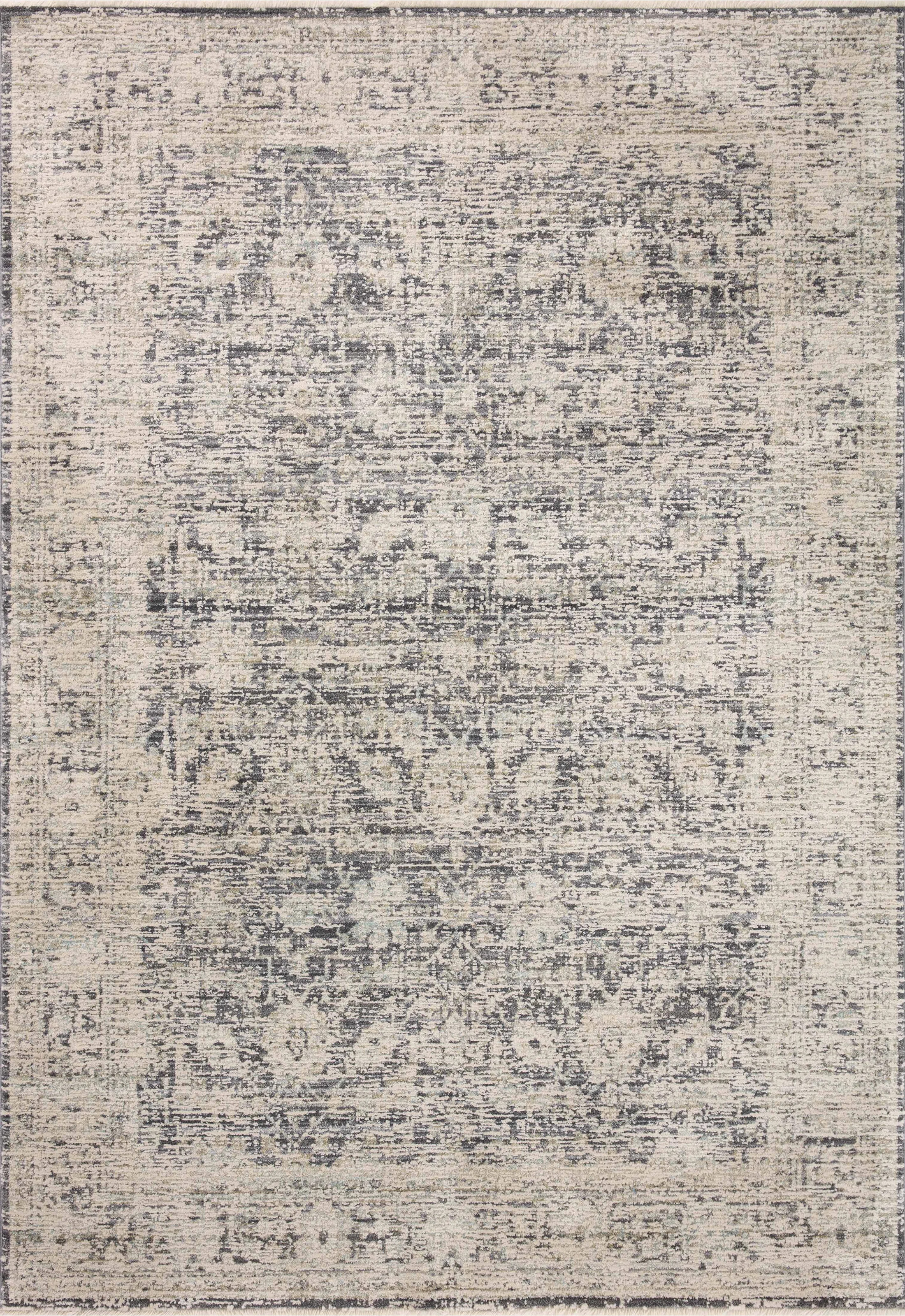 Amber Lewis x Loloi Alie Charcoal / Beige Area Rug | Wayfair North America
