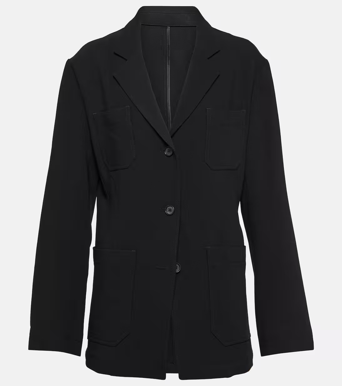 Single-breasted crêpe blazer | Mytheresa (US/CA)