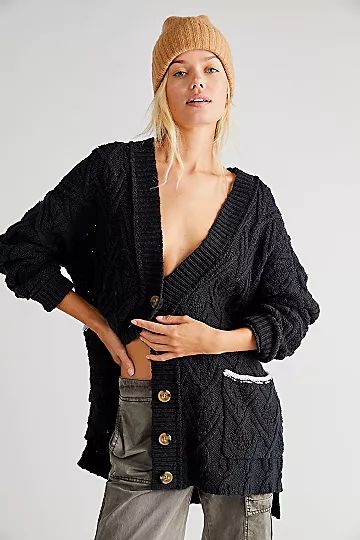 Montana Cable Cardi | Free People (Global - UK&FR Excluded)