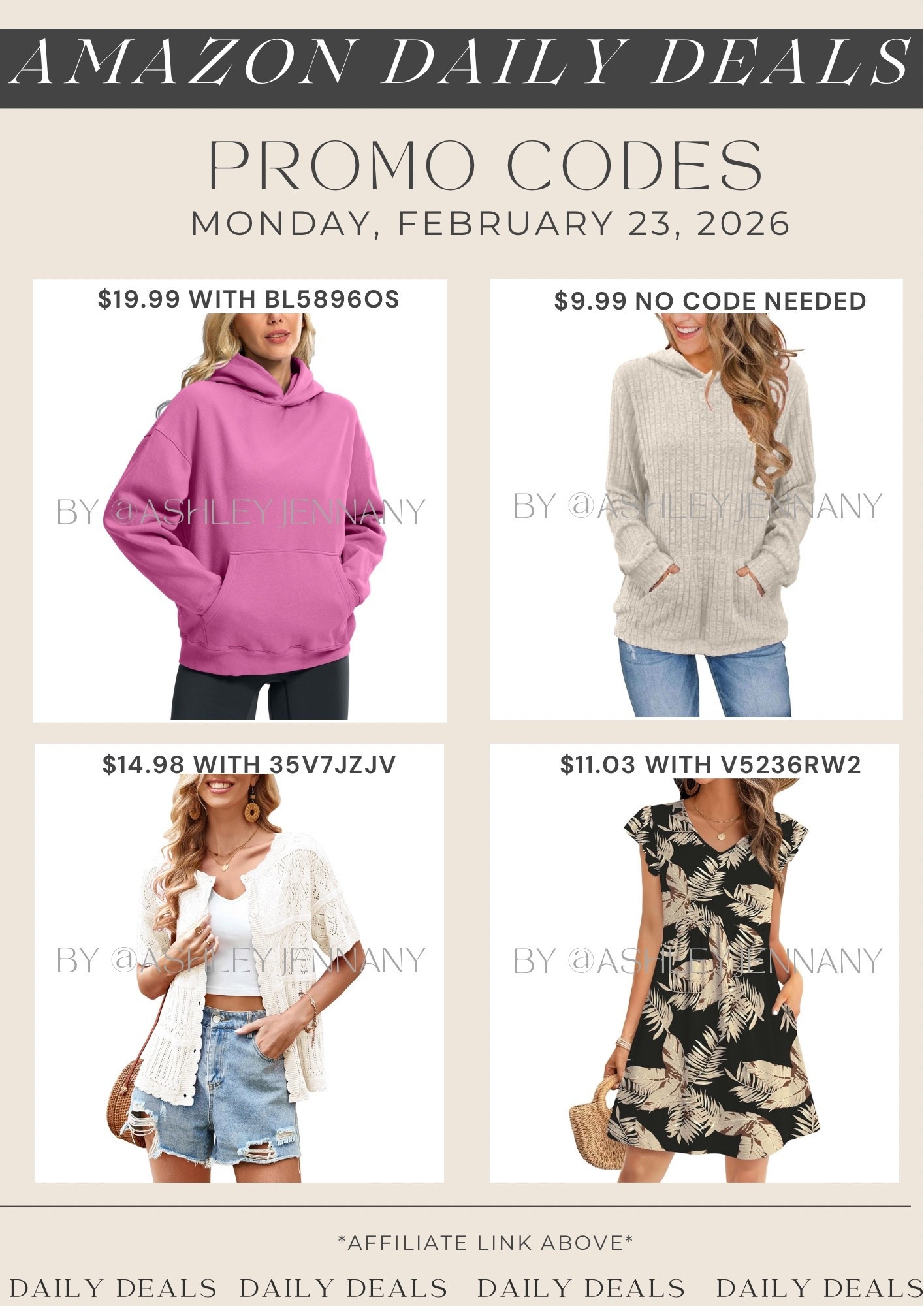 Amazon fashion deals 

#LTKMidsize #LTKSaleAlert