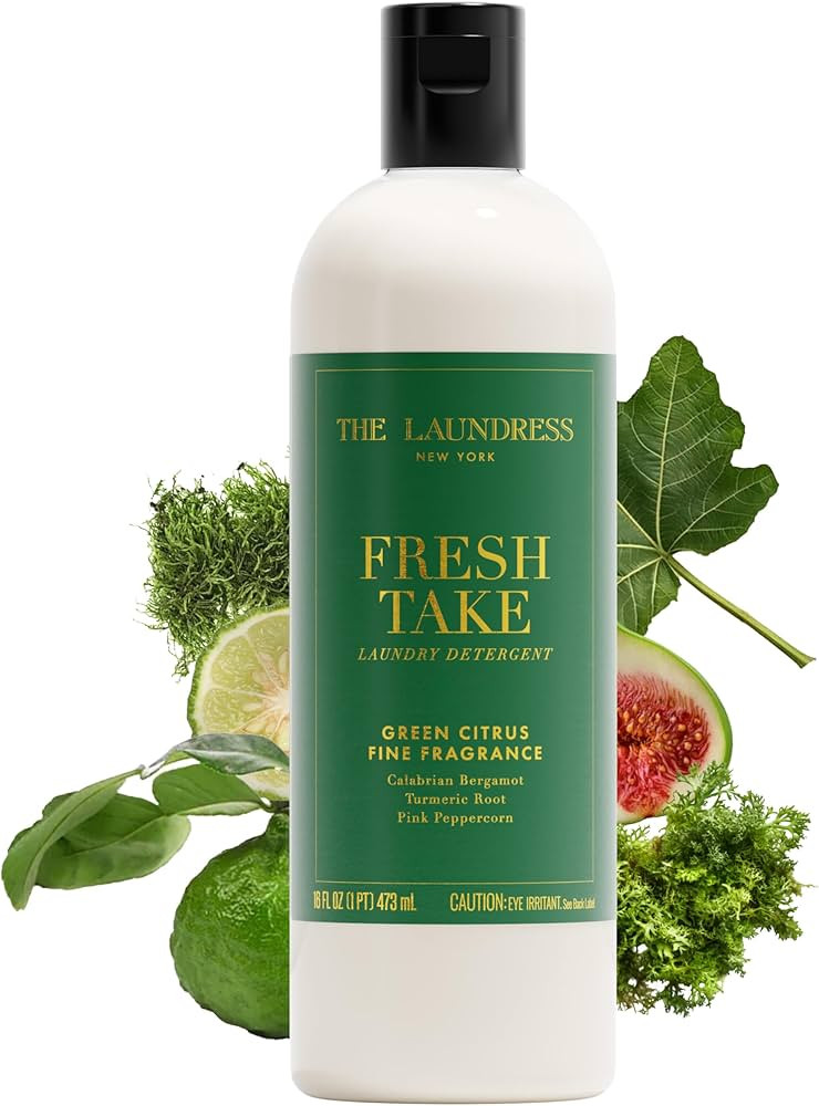 The Laundress Fresh Take Luxury Laundry Detergent, Long-Lasting Green Citrus Fragrance up to 7 Da... | Amazon (US)