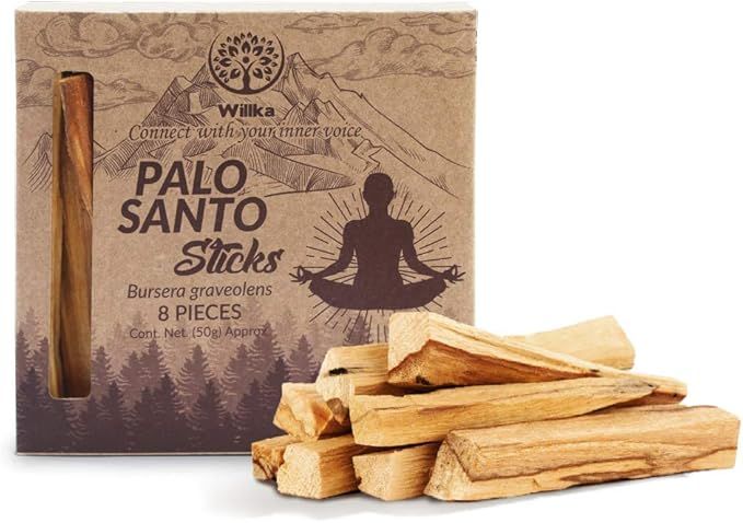 Amazon.com: Willka Palo Santo Smudging Sticks High Resin Palo Santo from Peru - Sustainably Wild ... | Amazon (US)
