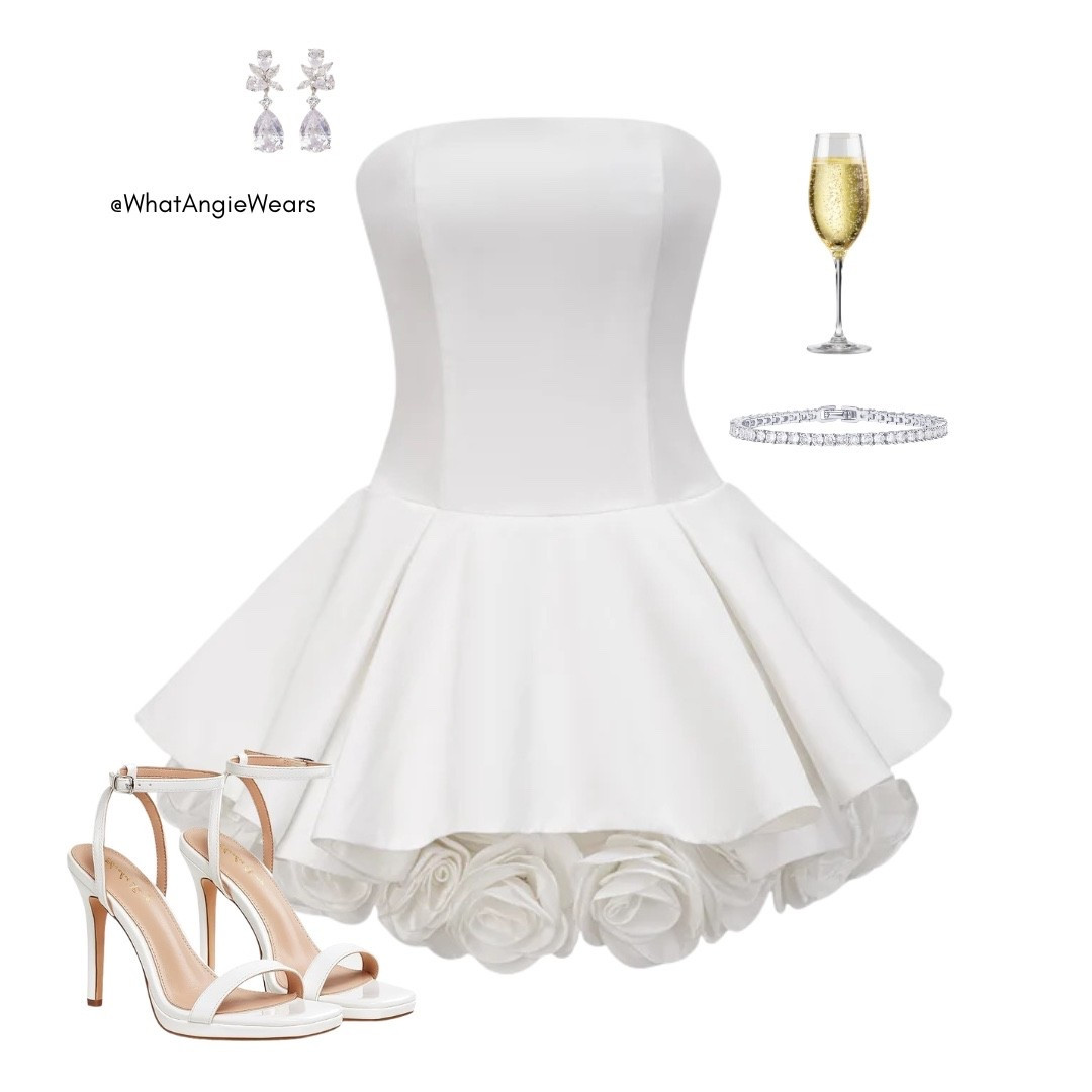 Would you wear this dress for a bridal shower or bachelorette?? 👰‍♀️✨💍
L
#BridalStyle #ModernBride #BridalInspiration #WeddingLook #BrideToBe

#LTKootd #LTKWedding #LTKgrwm
