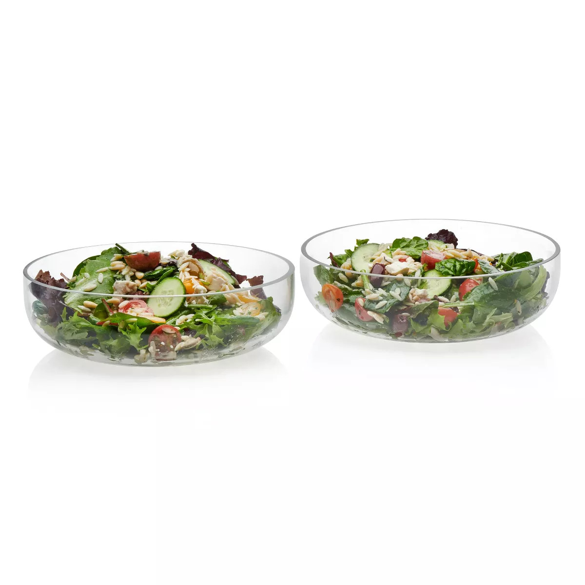 Libbey Prologue Handmade Glass Serving Bowls, Medium, Set of 4 | Target