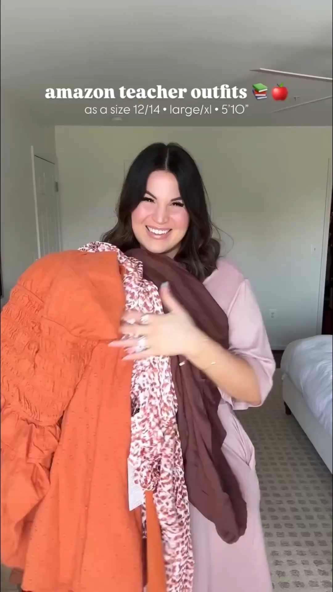 Amazon Teacher Outfit Ideas!

Jumpsuit - xxl (sized up for length)
Tee - xl
Blouse - xl
Pants - xl 
Both dresses - xl
Denim jacket - xl
Orange pants - xxl
Ghost tee - xl 


Midsize fashion, Amazon fashion, teacher style, teacher outfits 



#LTKSeasonal #LTKMidsize #LTKStyleTip