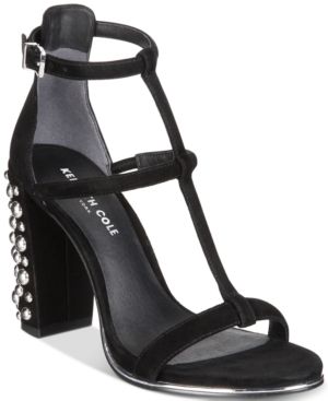 Kenneth Cole New York Women's Deandra Studded Dress Sandals Women's Shoes | Macys (US)