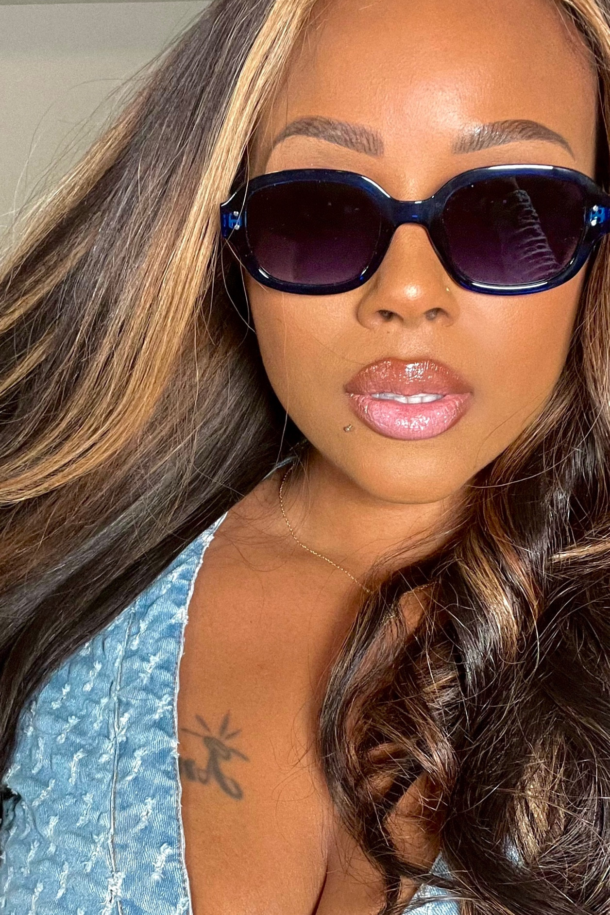 Blue tint shades use code: CRYSTALSOJOS to save 10%