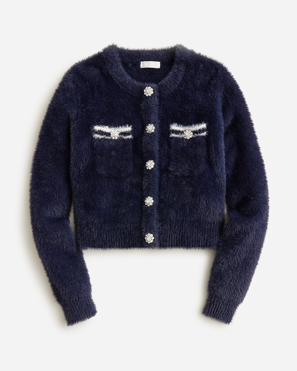 Sweater lady jacket in brushed yarn | J. Crew US