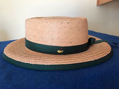 Masters Straw Sun Golf Hat Augusta National Women's Hat by TEXACE | eBay US