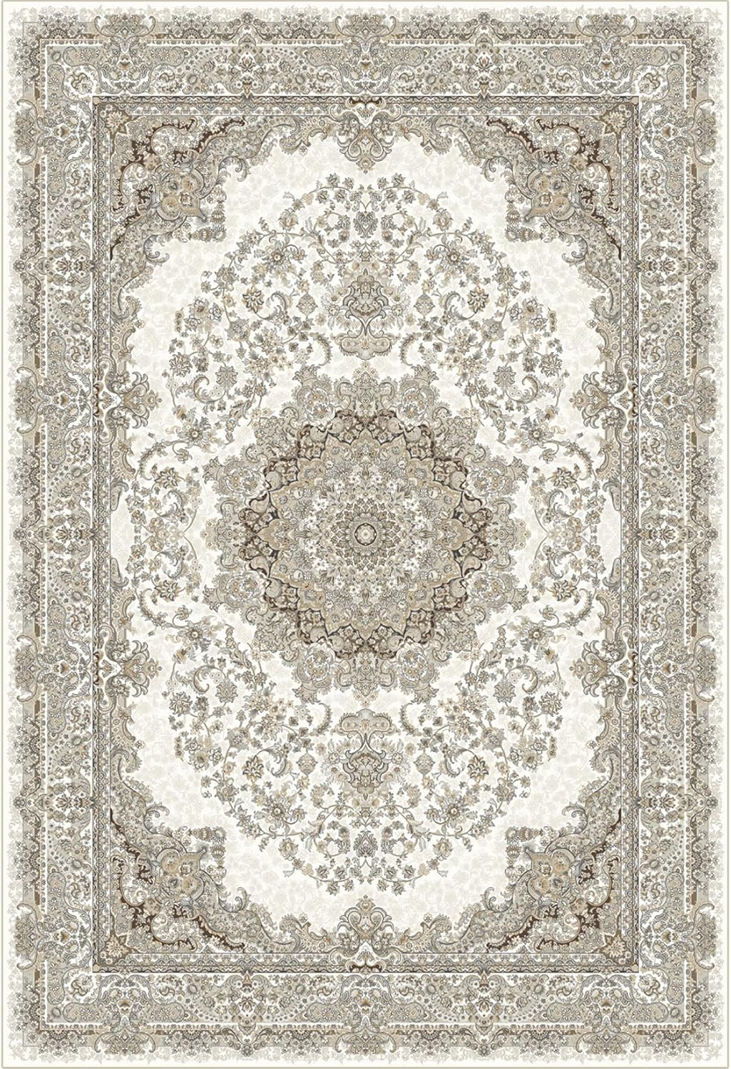 Area Rug Living Room Rugs: 8x10 Washable Oriental Persian Carpet for Bedroom Under Dining Table L... | Amazon (US)