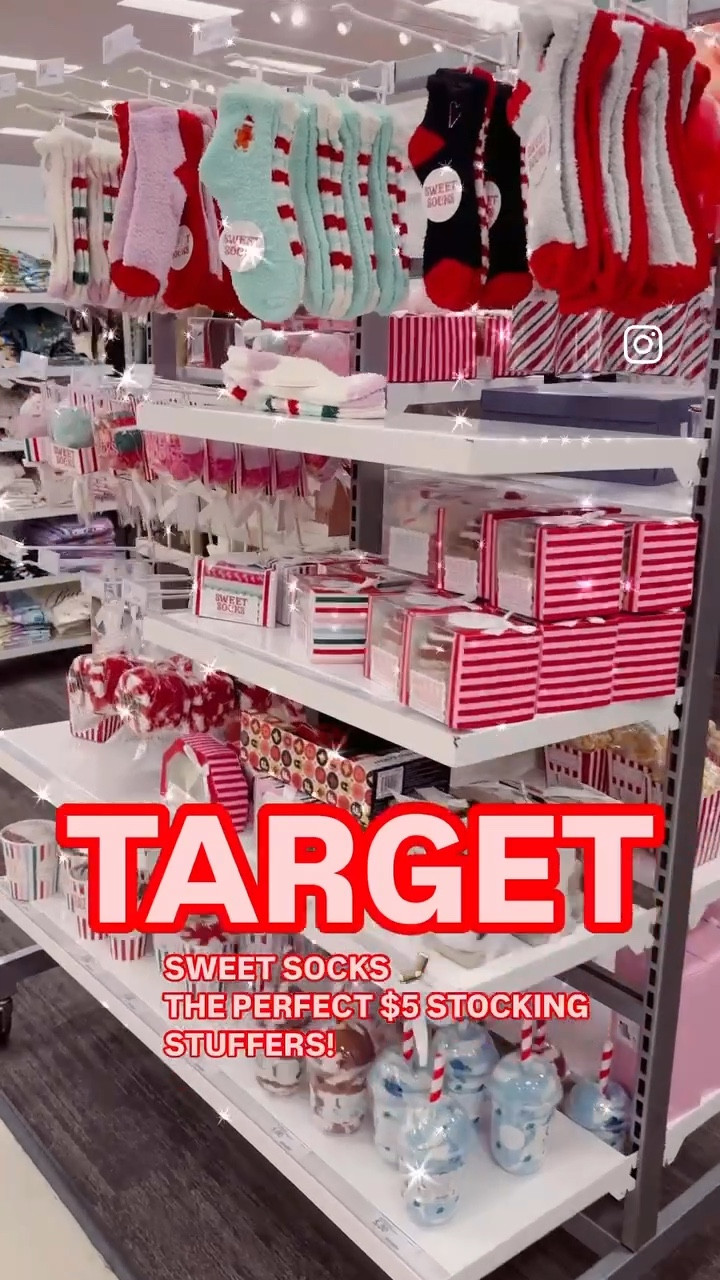 TARGET SWEET SOCKS ! 

The perfect socks for stocking stuffers or small Christmas party gifts for your friends this holiday season! 

#LTKparties #LTKSeasonal #LTKsalealert