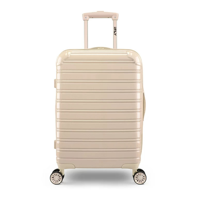 iFLY Hardside Fibertech 20" Carry-on Luggage, Champagne | Walmart (US)