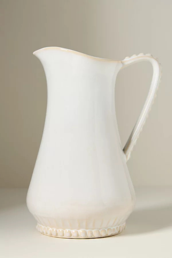 Lyon Portuguese Stoneware Pitcher | Anthropologie (US)