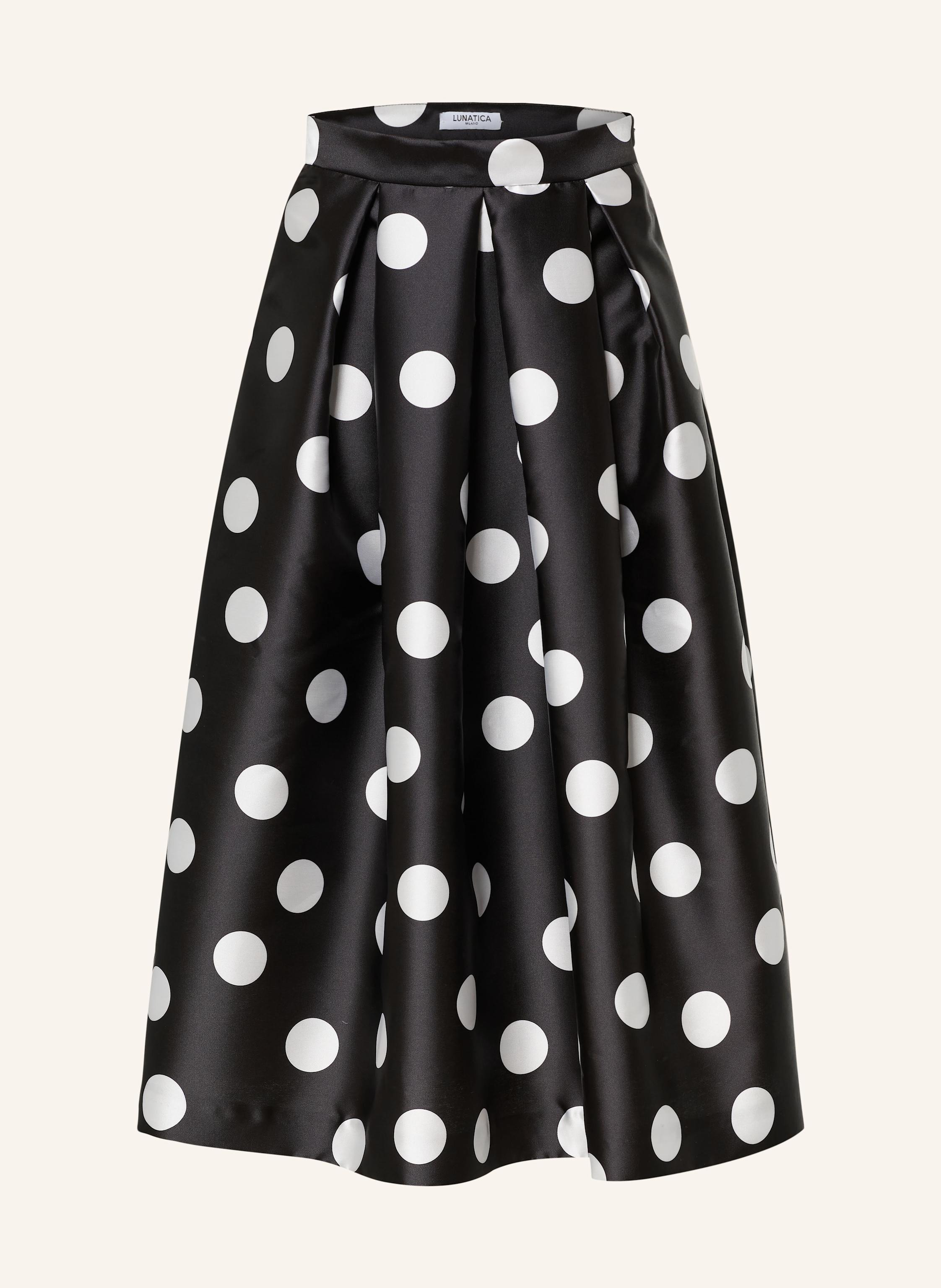 LUNATICA MILANO Faltenrock in schwarz / weiss | Breuninger (DACH)