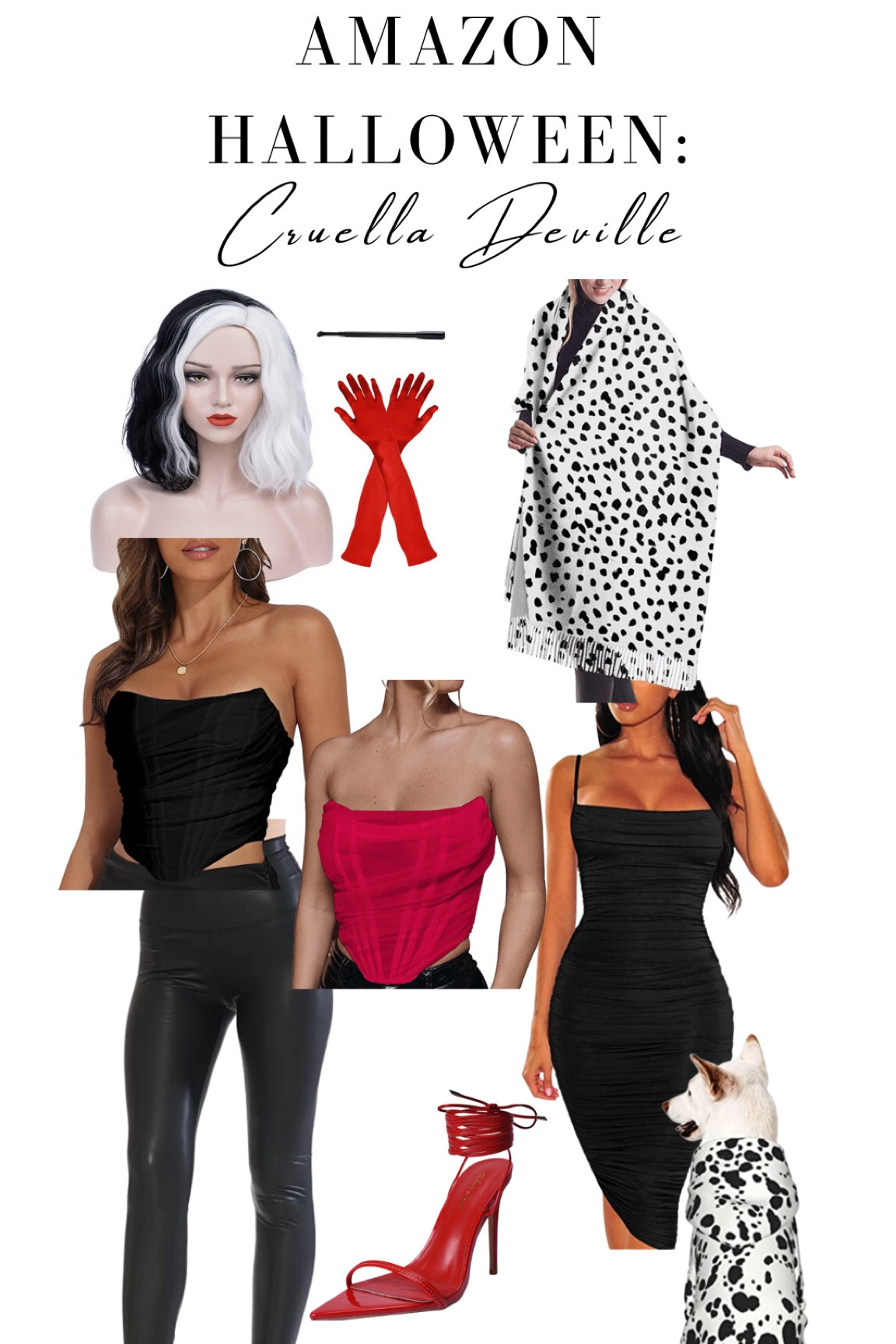 Halloween costume idea: Cruella Deville
All from Amazon!


#LTKSeasonal #LTKHalloween