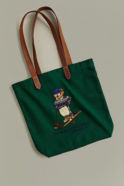 Polo Ralph Lauren Holiday Sweater Bear Tote Bag | Urban Outfitters (US and RoW)