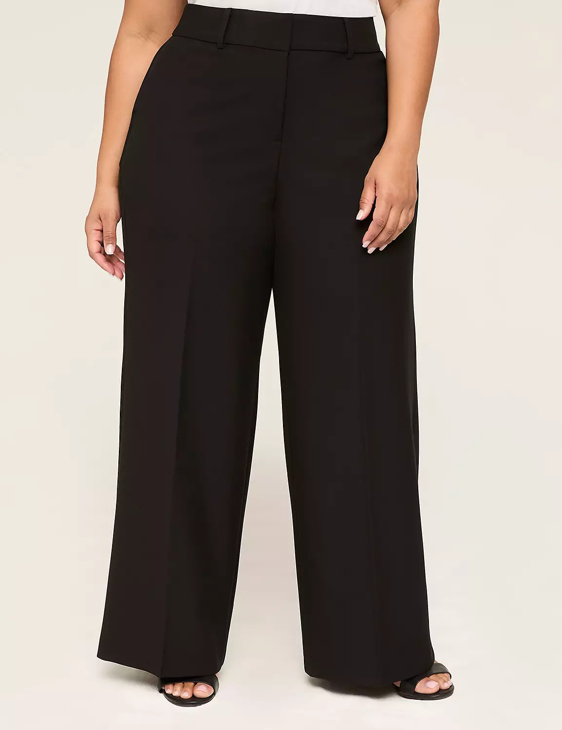 Perfect Drape High-Rise Wide Leg Pant | Lane Bryant (US)