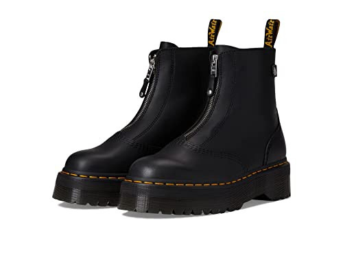 Dr. Martens Women's Jetta Leather Boot Fashion, Black Sendal, 7 | Amazon (US)