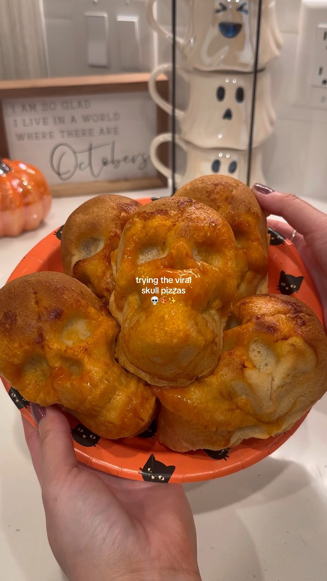 quick and easy snack for your next Halloween party! 💀🍕✨

#LTKSeasonal #LTKFallSale #LTKHome