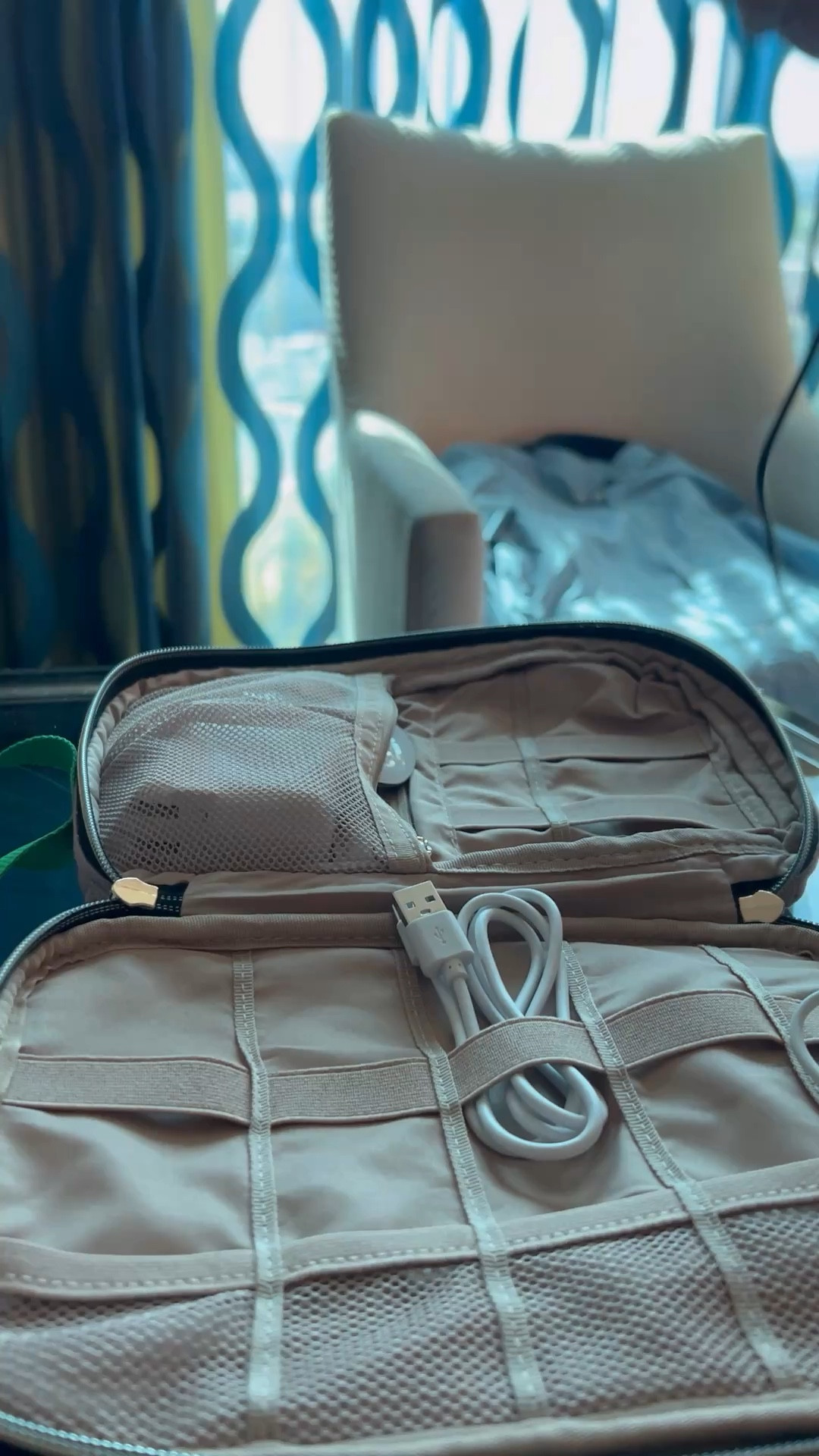 A travel must have! This keeps all my cords untangled and ready to grab when I need them. There’s so much room, but it can easily slip in a thin part of my suitcase  

#LTKFamily #LTKFindsUnder50 #LTKTravel