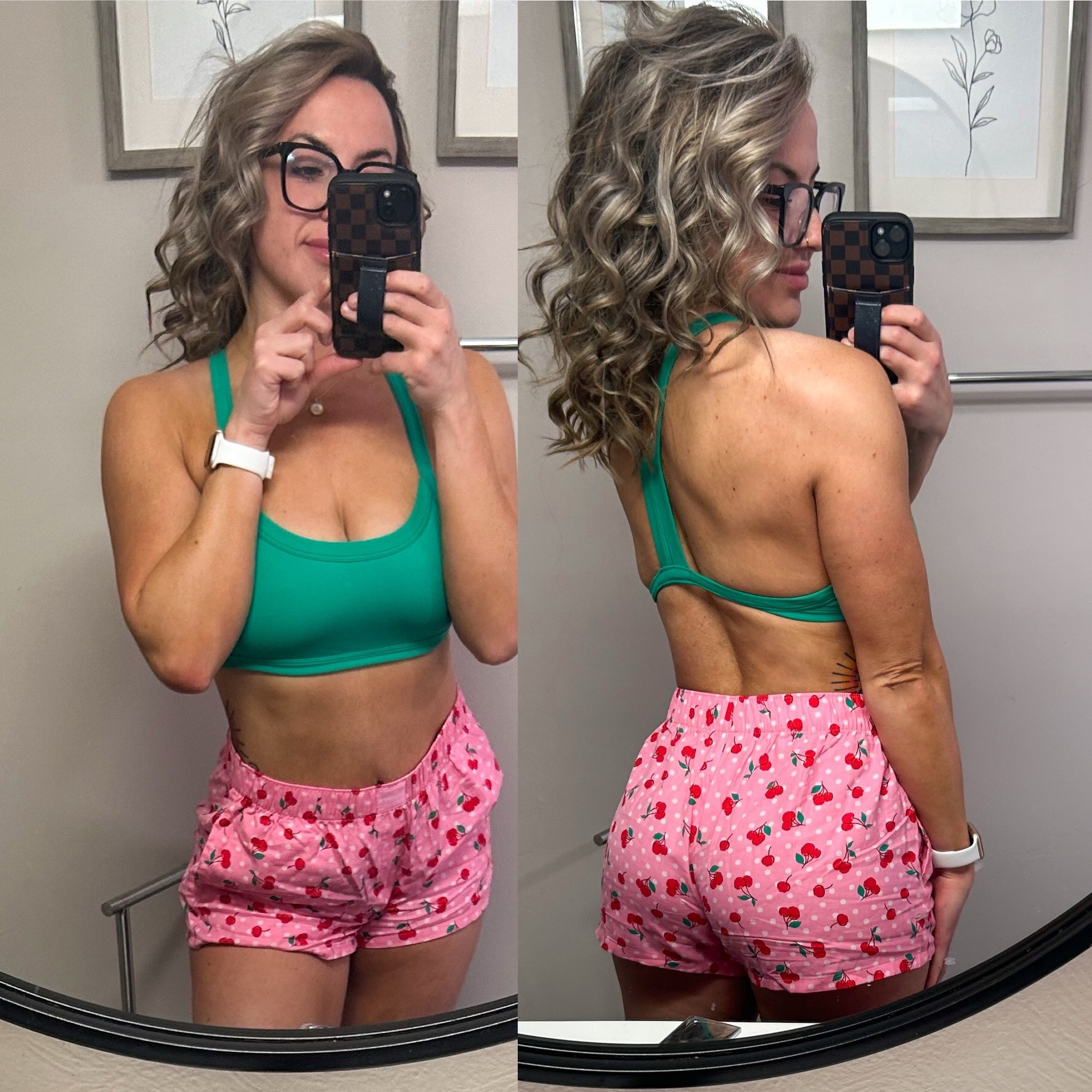 Sports bra and pajama shorts are a must in my wardrobe 🤎 Bonus… it’s all under $10 a piece 😍

#LTKstyletip #LTKbeauty #LTKfindsunder50