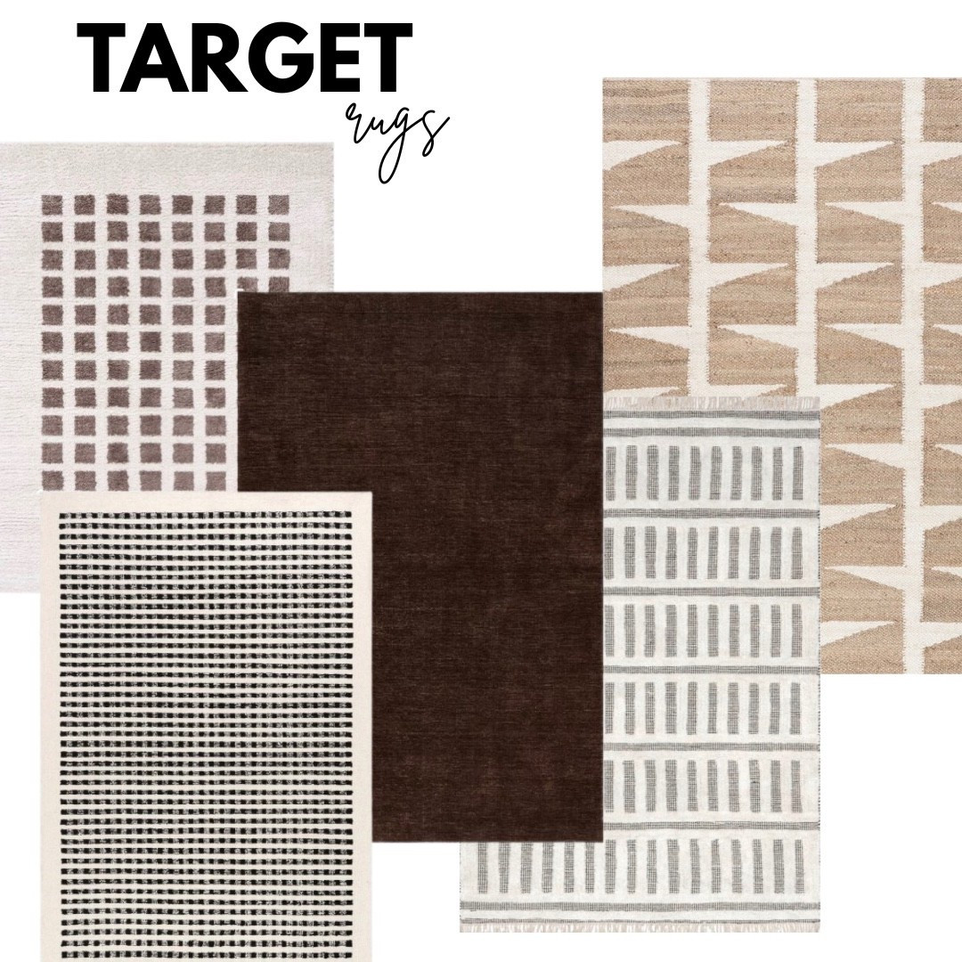 Target RUGS!! 
Some good prices right now. I linked 8x10’s ✌🏼