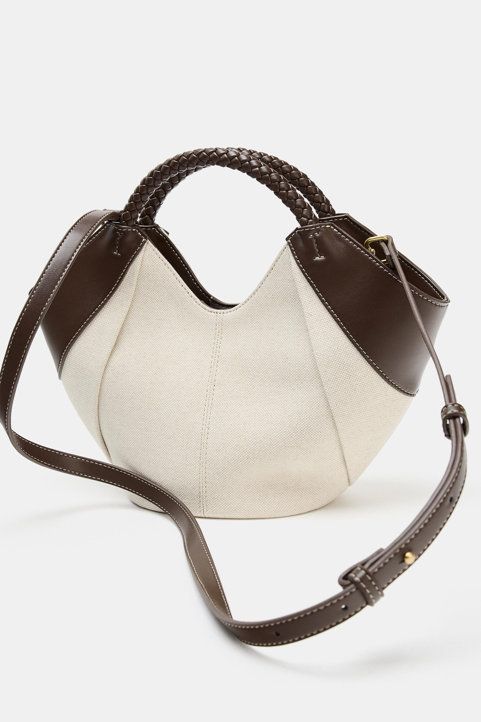 CANVAS MINI SHOPPER | Zara US