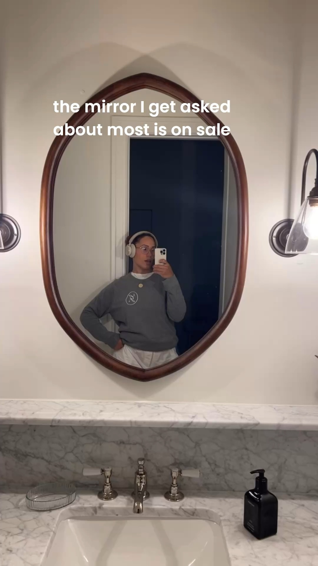 This mirror was something I purchased during the Memorial Day Sale last year and remains a favorite purchase for the entire build. The walnut wood is such a statement. 

McGee and co
Studio McGee
Memorial Day sale
Mirror
Bathroom
Interior design
Home decor

#LTKSaleAlert #LTKSeasonal #LTKHome